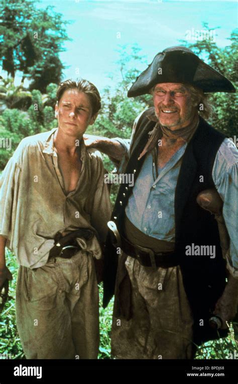 CHRISTIAN BALE & CHARLTON HESTON TREASURE ISLAND (1990 Stock Photo ...