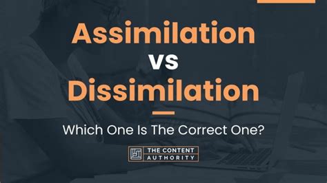 Assimilation vs Dissimilation: Which One Is The Correct One?