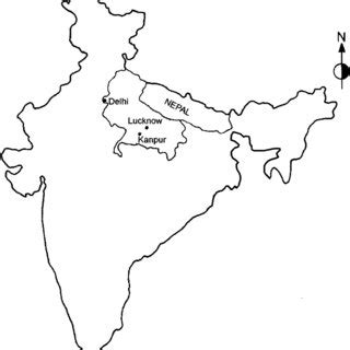 Location of Sampling points in Kanpur District along the gangetic Plain ...