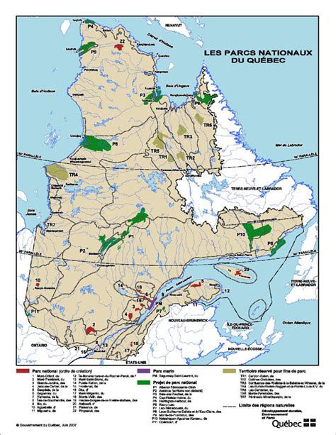 Les parcs naturels du Canada et du Québec | Alloprof