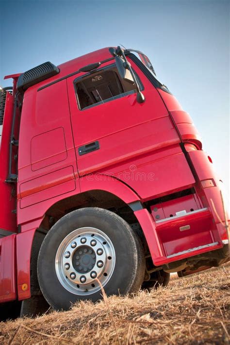 Red Truck stock photo. Image of carrier, load, freight - 2986654