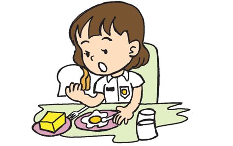 Gambar Anak Sarapan Kartun – materisekolah.github.io