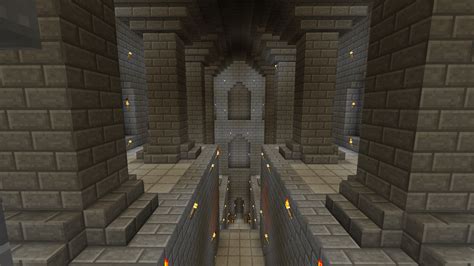 Entrance to the mine in my castle base : r/Minecraft