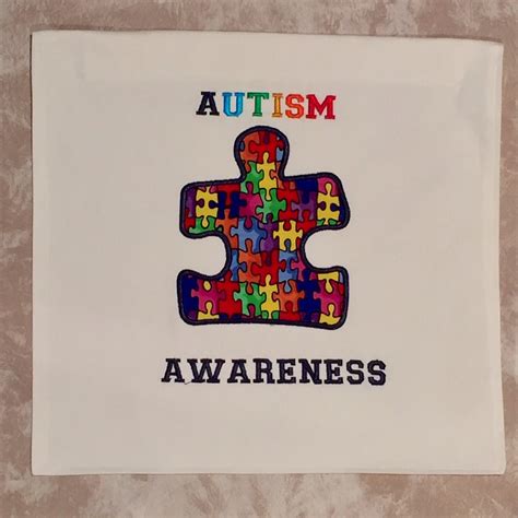 Autism Awareness Garden Flag by AwearGifts on Etsy