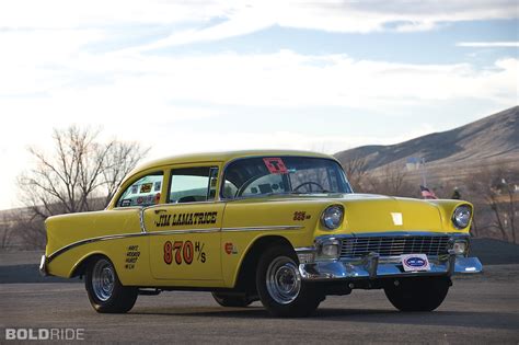 1956, Chevrolet, 210, Two door, Drag, Racing, Hot, Rod, Muscle, Cars, Roads, Sky, Retro, Classic ...