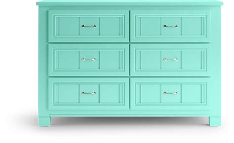 Cottage Colors 5 Pc Turquoise Full Bedroom Set With Mirror, 3 Pc Full Bookcase Bed, Dresser ...