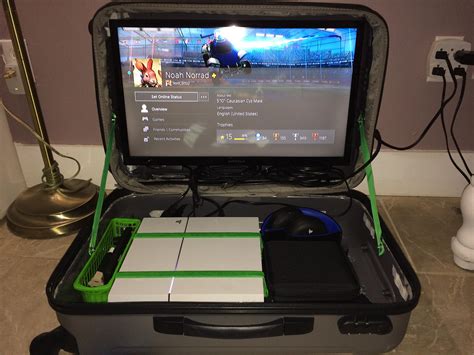 My Playstation Hub (Homemade Portable Gaming Environment) Detailed ...