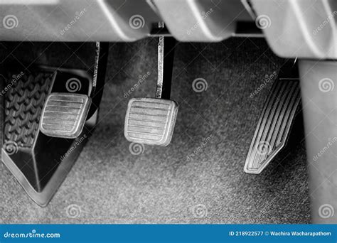 Clutch, Brake and Accelerator Pedal System Stock Image - Image of interior, automobile: 218922577