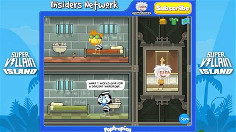 Poptropica: Road to "Captain Thinknoodles" - Super Villain Island Part 1 - YouTube