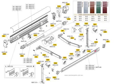 Dometic 8500 Awning Parts Breakdown | Reviewmotors.co