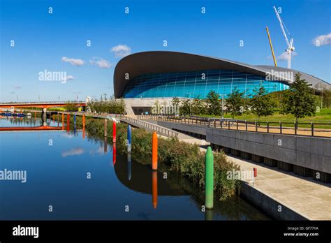 London Aquatics Centre, Olympic Park, London, England, United Kingdom ...