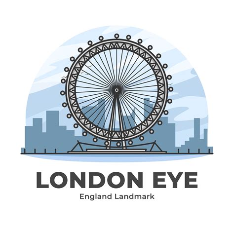 London Eye Vector Art, Icons, and Graphics for Free Download