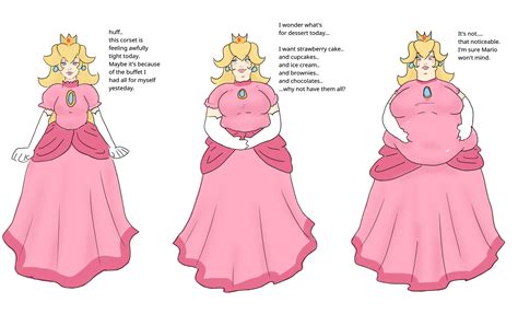 Princess Peach Weight Gain