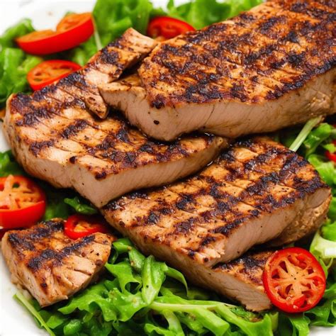 Grilled Yellowfin Tuna with Marinade Recipe | Recipe | Grilled tuna recipes, Grilled tuna steaks ...