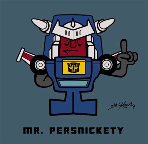 5. Mr. Persnickety by hiredhand on DeviantArt