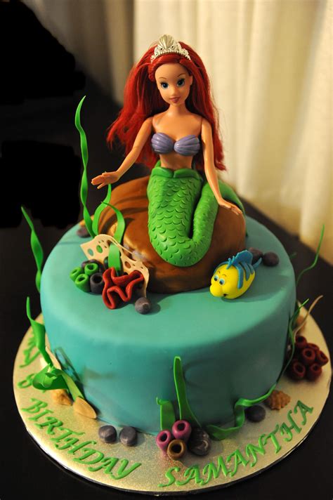 Little Mermaid Cake — Children's Birthday Cakes | Little mermaid cakes ...