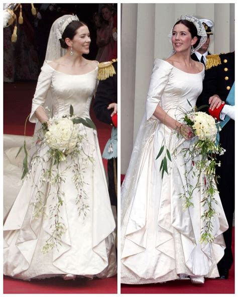 Crown Princess Mary of Denmark wedding dress: Royal's gown was ...