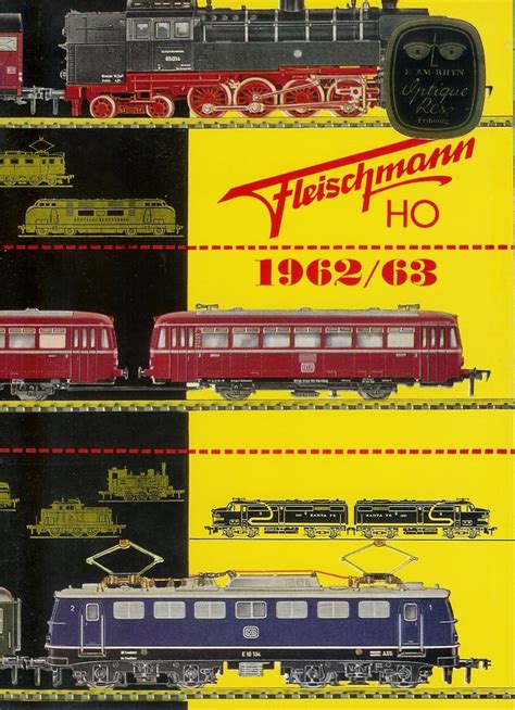 1962-63 Fleischmann catalogue | Maquetas de trenes | Pinterest