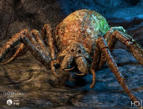 Giant Monster Spider HD Bundle | Daz 3D