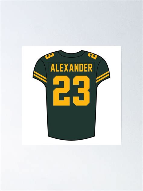 "Jaire Alexander Alternate Jersey" Poster for Sale by designsheaven ...