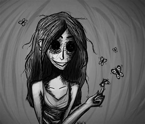 Creepy Girl Drawing Ideas