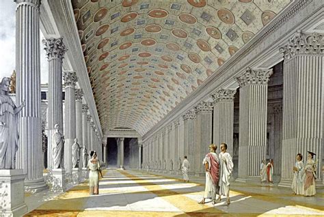 Forum of Trajan (reconstruction) | Ancient roman architecture, Ancient ...