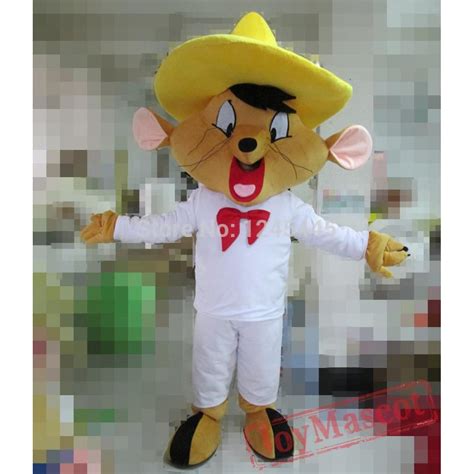 Cartoon Mascot Costume Handmade Speedy Gonzales Costume