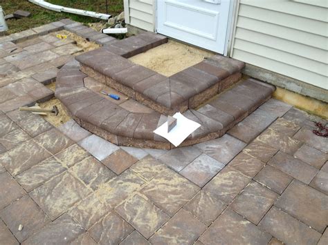 Patio Pavers : Last step is to build steps ! | Building a patio, Paver patio, Diy backyard patio