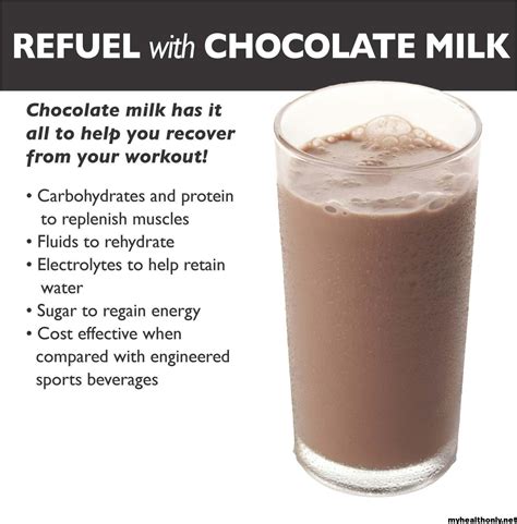 12 Energetic Benefits of Chocolate Milk, You must know - My Health Only