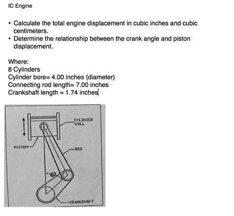 Total Engine Displacement Formula