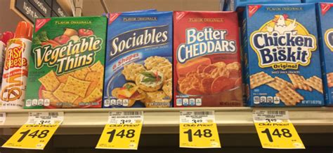 Nabisco Crackers Coupon, Pay as Low as $0.38 - Super Safeway