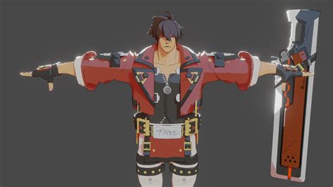 Guilty Gear Strive - Sol Badguy pack for XPS by o-DV89-o on DeviantArt