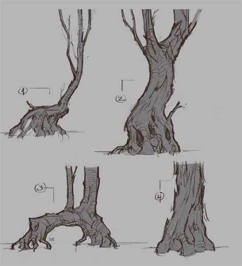 how to draw a swamp tree - handicapvansnearme