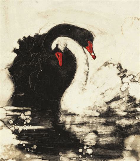 Cover art of black and white swan, cover of Swan Lake