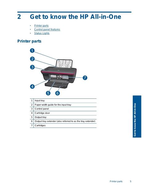 Hp printer manual