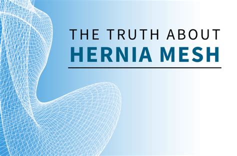 The Truth About Hernia Mesh | Department of Surgery | Washington University in St. Louis