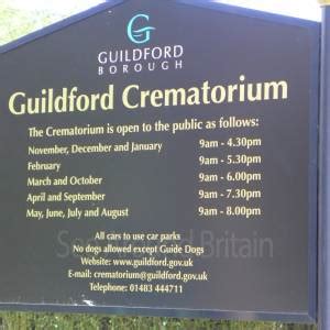 Guildford Crematorium, Godalming, Surrey - See Around Britain