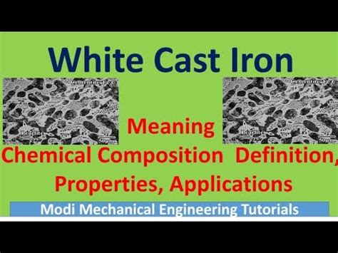 white cast iron | white cast iron composition | white cast iron ...