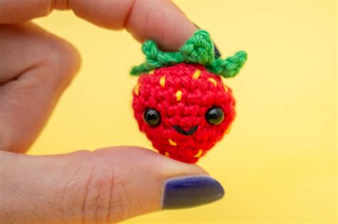 Amigurumi Strawberry Free Crochet Pattern - Stella's Yarn Universe