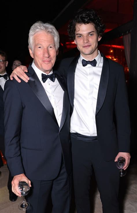 Richard Gere makes rare appearance with eldest son Homer at Cannes Film ...