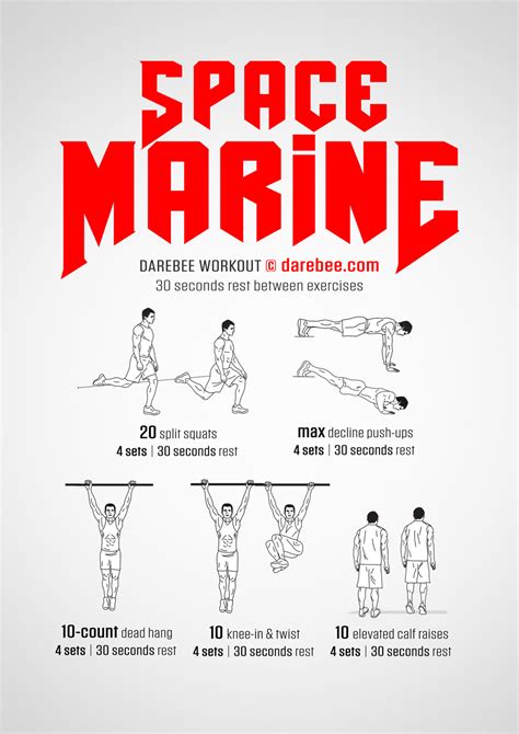 Space Marine Workout