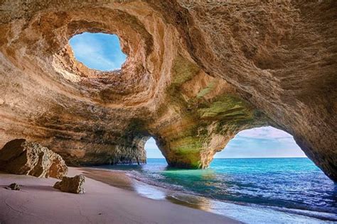 This Hidden Cave in Portugal Has a Skylight and a Beach — and You Can Only Get There by Boat