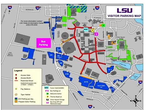 Lsu College Map