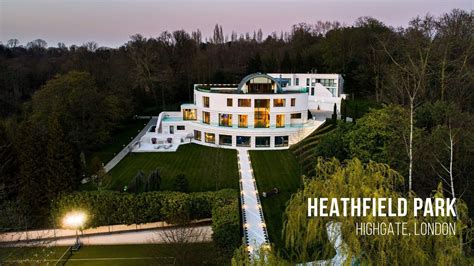 £40 MILLION London Mansion - Heathfield Park - Highgate UK - YouTube