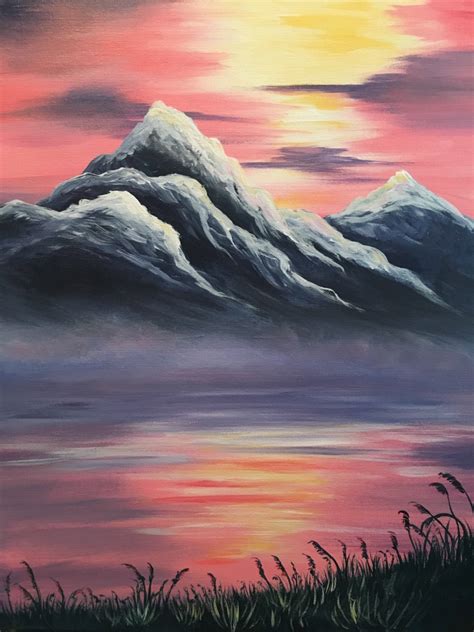 Purple mountains majesty - Pinot's Palette | Landscape paintings ...