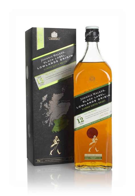 Johnnie Walker Black Label 12 Year Old Lowlands Origin Whisky | Master of Malt