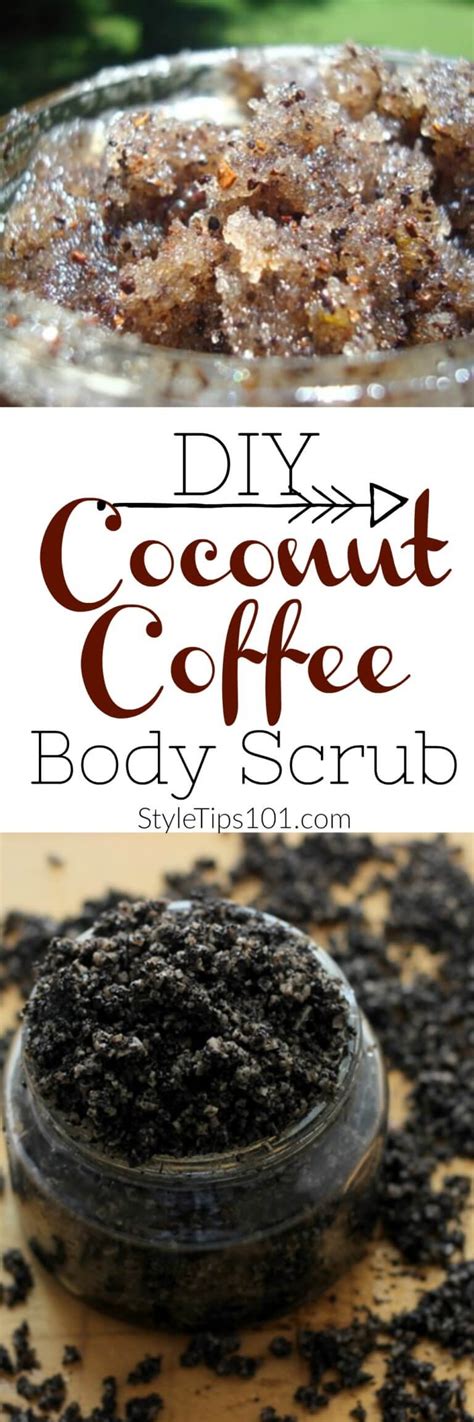 Coffee and Coconut Body Scrub Recipe