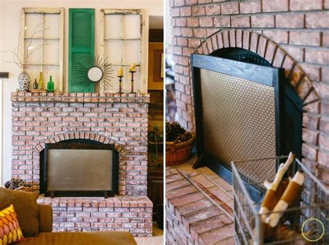 20 Ideas to DIY Your Own Fireplace Screen