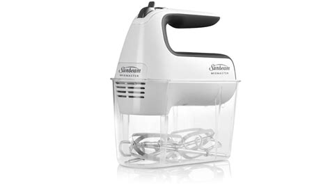 Sunbeam Mixmaster Hand Mixer - White | Harvey Norman