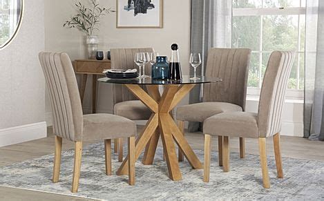 Glass Dining Sets | Dining Tables & Chairs | Furniture & Choice